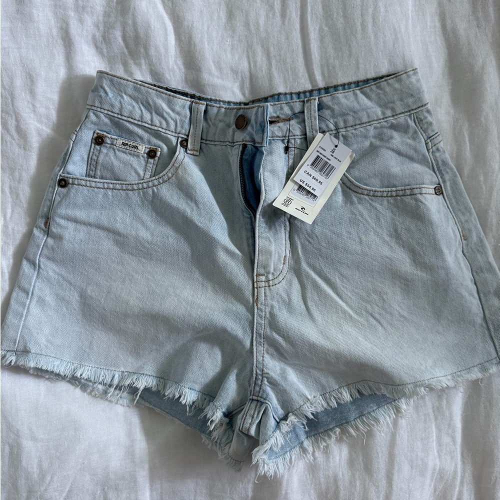 Rip Curl Light Blue Jean Shorts